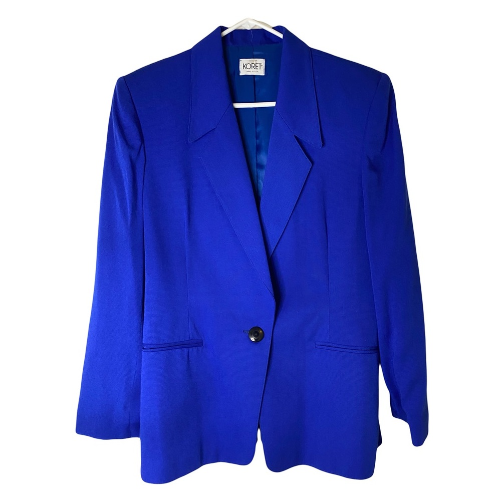 Vintage Koret Cobalt Blazer